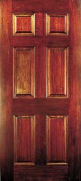 Six Panel Wood Doors - Six panel